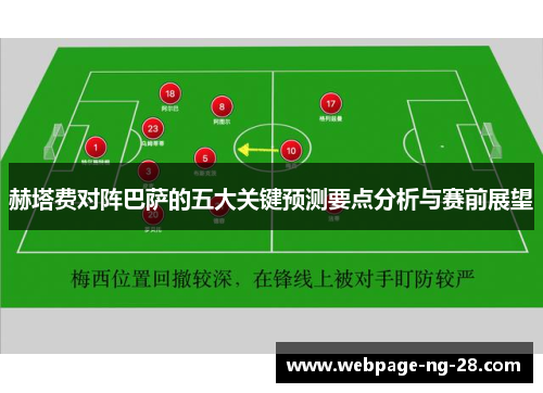 赫塔费对阵巴萨的五大关键预测要点分析与赛前展望 赫塔费对阵巴萨的五大关键预测要点分析与赛前展望